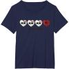 imageMonster High  Valentines Day Candy Hearts TShirtNavy Blue
