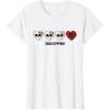 imageMonster High  Valentines Day Candy Hearts TShirtWhite