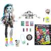 imageMonster High Frankie Stein Doll Welcome Committee Set with 15 Accessories Including Poster Sticker Pet Watzit and More Amazon Exclusive
