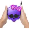 imagePolly Pocket Monster High Playset with 3 Micro Dolls ampamp 10 Accessories Opens to High School Collectible Travel Toy with StorageMulticolor