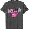 imageMonster High  Draculaura Bat Silhouette TShirtDark Heather Grey