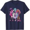 imageMonster High  Draculaura Frankie Clawdeen TShirtNavy Blue