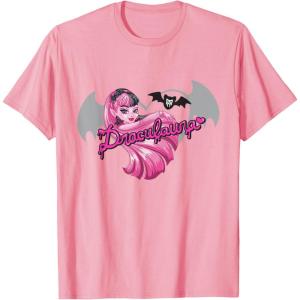 imageMonster High  Draculaura Bat Silhouette TShirtPink