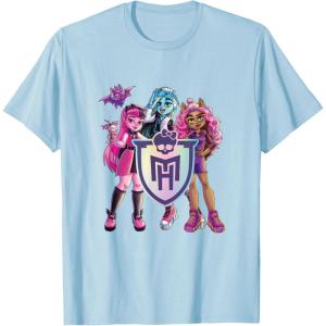 imageMonster High  Draculaura Frankie Clawdeen TShirtBaby Blue