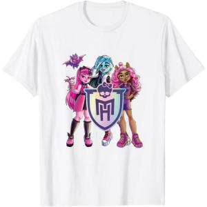 imageMonster High  Draculaura Frankie Clawdeen TShirtWhite