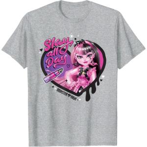 imageMonster High  Draculaura Slay All Day TShirtHeather Grey