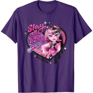 imageMonster High  Draculaura Slay All Day TShirtPurple