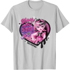 imageMonster High  Draculaura Slay All Day TShirtSilver Grey