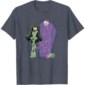 imageMonster High  Love You to the Tomb and Back TShirtHeather Blue