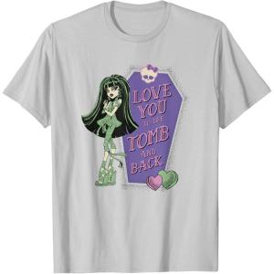 imageMonster High  Love You to the Tomb and Back TShirtSilver Grey