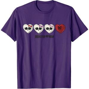 imageMonster High  Valentines Day Candy Hearts TShirtPurple