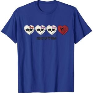 imageMonster High  Valentines Day Candy Hearts TShirtRoyal Blue