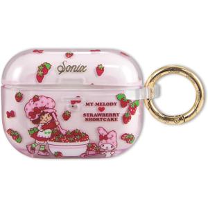 imageSonix Cases for AirPods Pro 1st Gen  Hard Cover Protective Case for Apple AirPods Pro Gen 1  Monster High Lets BoltMy Mel x Strawberry Shortcake