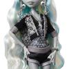 imageMonster High Reel Drama Doll Cleo De Nile Black and White Reproduction Collectible with DollSize and LifeSize Posters Horror Flick Theme and PetLagoona Blue