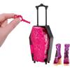 imageMonster High Skulltimate Secrets Jinafire Long Doll and Accessories Set Destination Goregeous Oasis with Suitcase and 19 Surprises Like ClothesDraculaura