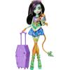 imageMonster High Skulltimate Secrets Jinafire Long Doll and Accessories Set Destination Goregeous Oasis with Suitcase and 19 Surprises Like ClothesJinafire