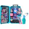 imageMonster High Skulltimate Secrets Jinafire Long Doll and Accessories Set Destination Goregeous Oasis with Suitcase and 19 Surprises Like ClothesLagoona Blue