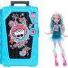 imageMonster High Skulltimate Secrets Jinafire Long Doll and Accessories Set Destination Goregeous Oasis with Suitcase and 19 Surprises Like ClothesLagoona Blue