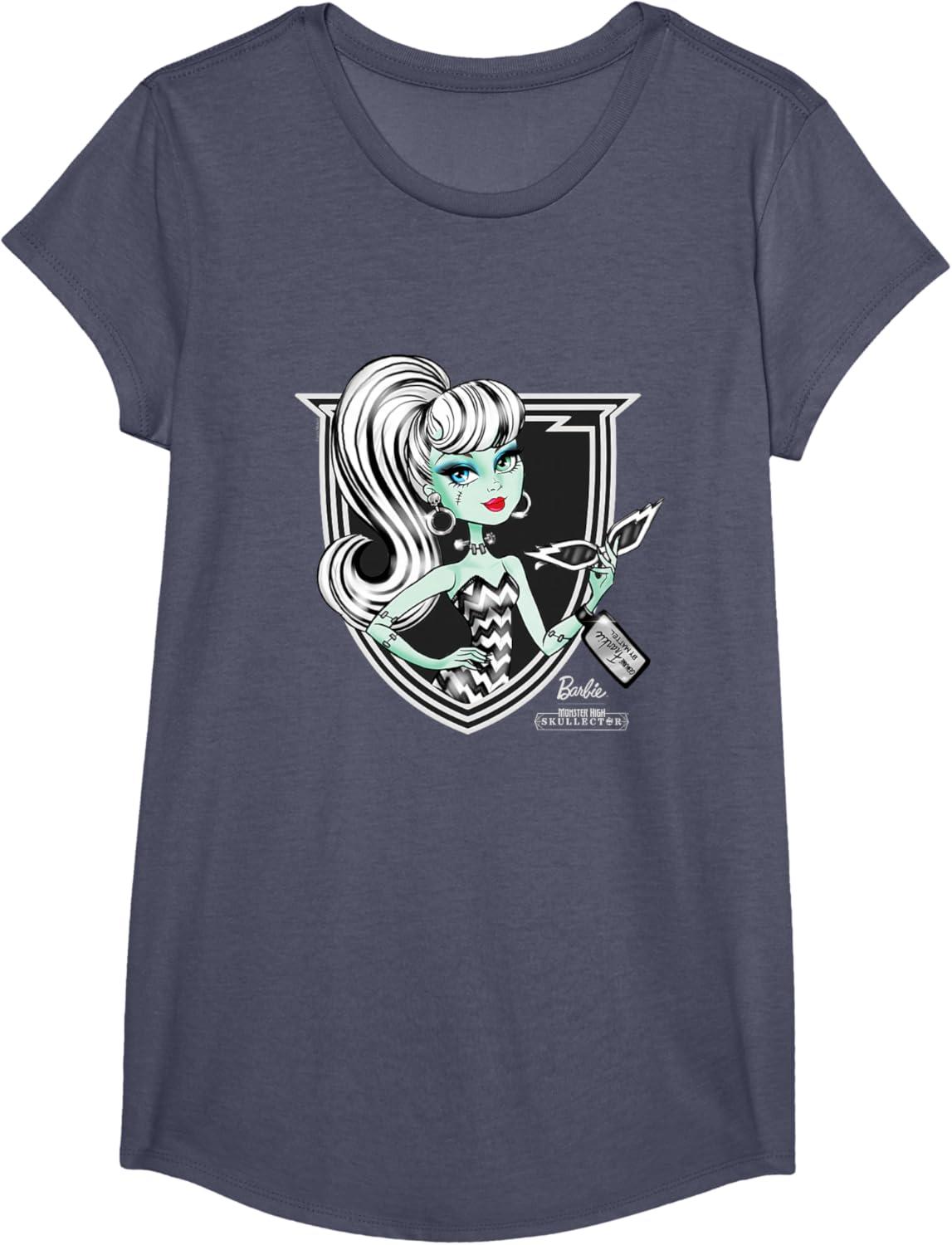 imageMonster High x Barbie Frankie TShirtHeather Blue