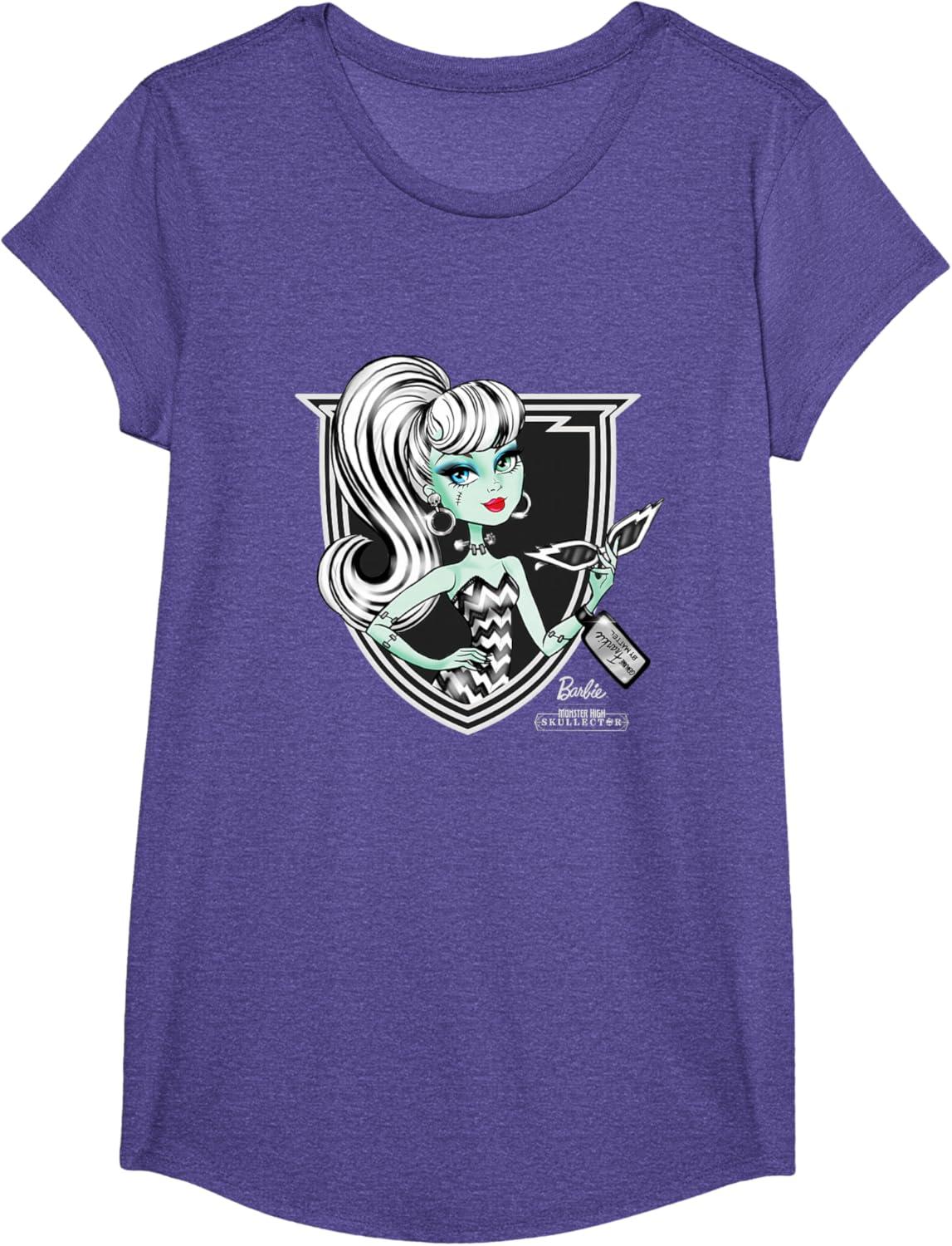 imageMonster High x Barbie Frankie TShirtPurple Heather