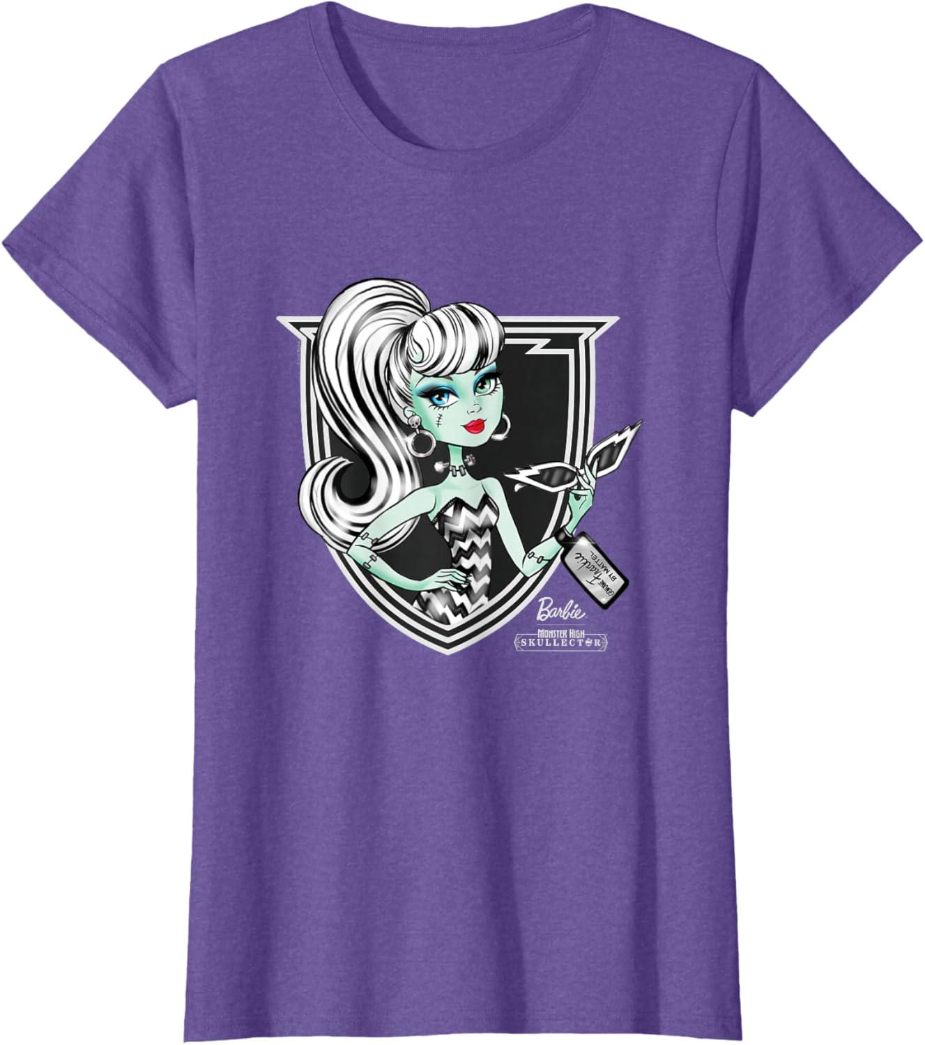 imageMonster High x Barbie Frankie TShirtPurple Heather
