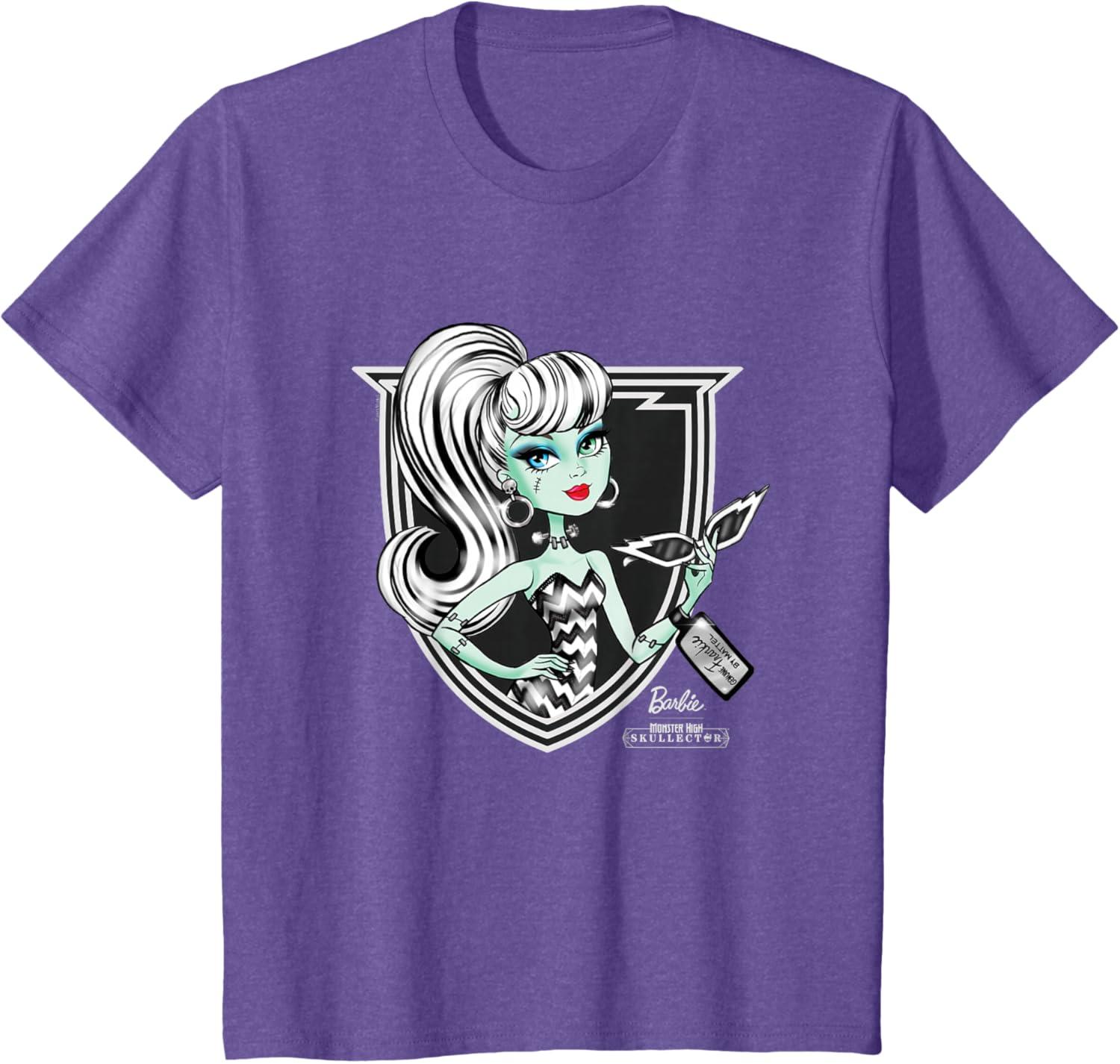 imageMonster High x Barbie Frankie TShirtPurple Heather