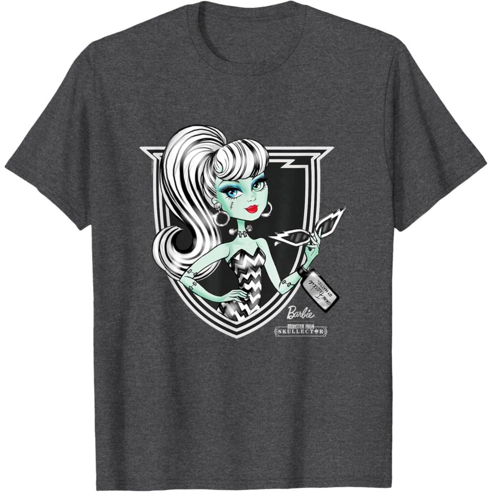 imageMonster High x Barbie Frankie TShirtDark Heather Grey