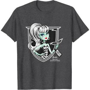 imageMonster High x Barbie Frankie TShirtDark Heather Grey