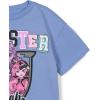 imageMonster High Girls Boxy TShirt Toddler to Big Kid Sizes 4T  1416Periwinkle Blue
