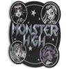 imageMonster High Perfectly Imperfect Metal Wall Wall Decor  Fun Monster High Wall Art for Bedroom or Movie RoomBlack