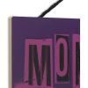 imageMonster High Perfectly Imperfect Metal Wall Wall Decor  Fun Monster High Wall Art for Bedroom or Movie RoomPurple