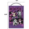 imageMonster High Perfectly Imperfect Metal Wall Wall Decor  Fun Monster High Wall Art for Bedroom or Movie RoomPurple