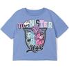 imageMonster High Girls Boxy TShirt Toddler to Big Kid Sizes 4T  1416Periwinkle Blue