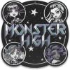 imageMonster High Perfectly Imperfect Metal Wall Wall Decor  Fun Monster High Wall Art for Bedroom or Movie RoomBlack