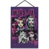 imageMonster High Perfectly Imperfect Metal Wall Wall Decor  Fun Monster High Wall Art for Bedroom or Movie RoomPurple