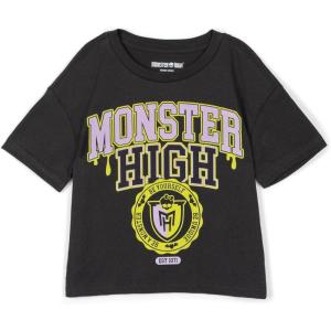imageMonster High Girls Boxy TShirt Toddler to Big Kid Sizes 4T  1416Black