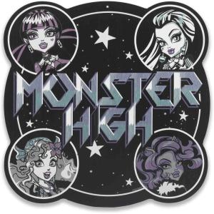 imageMonster High Perfectly Imperfect Metal Wall Wall Decor  Fun Monster High Wall Art for Bedroom or Movie RoomBlack