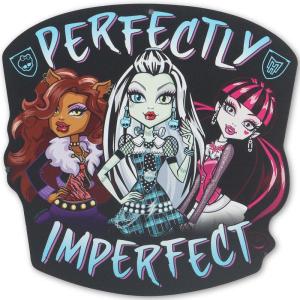 imageMonster High Perfectly Imperfect Metal Wall Wall Decor  Fun Monster High Wall Art for Bedroom or Movie RoomBlackBlue