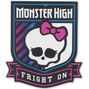 imageOpen Road Brands Monster High Fright On Wood Wall Decor  Cute Monster High Wall Art for Bedroom or Movie Room