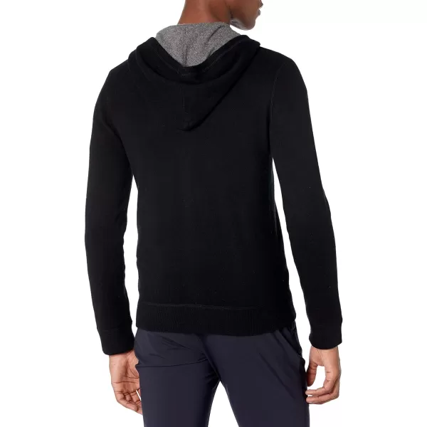 Vince Mens Cashmere Full Zip HoodieBlack