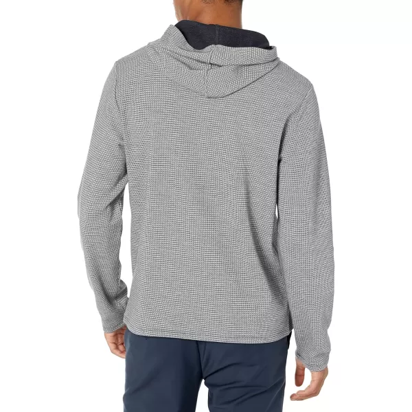 Vince Mens Jacquard PO HoodieCoastalOff White