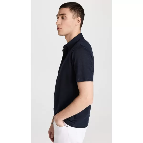 Vince Mens Linen PoloCoastal