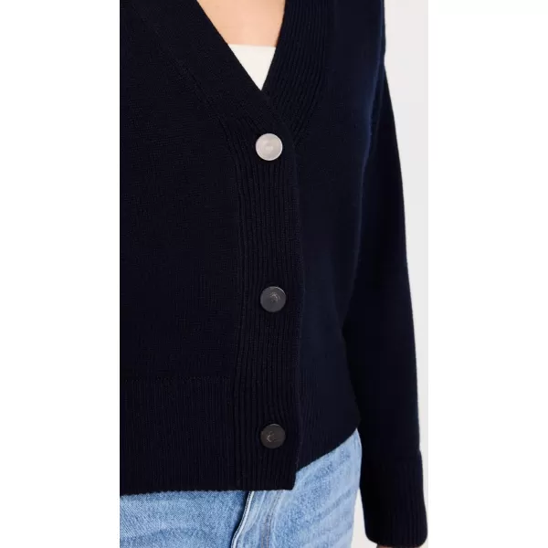 Vince Womens 3 Button Boxy CardiganBlack