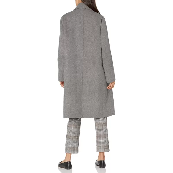 Vince Womens Classic CoatMedium Heather Grey