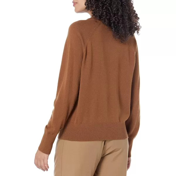 Vince Womens Long Sleeve SweaterWalnut