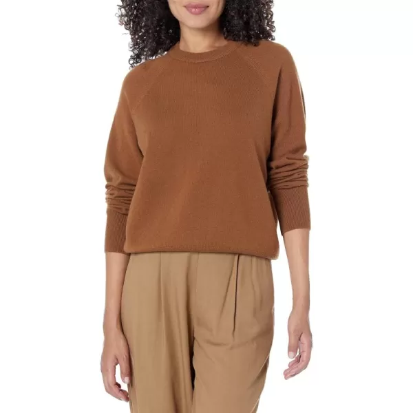 Vince Womens Long Sleeve SweaterWalnut