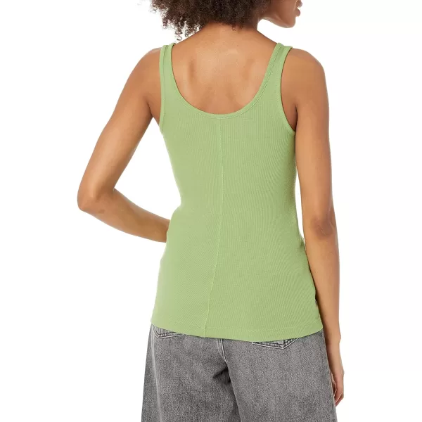 Vince Womens Scoop Nk TankPistachio