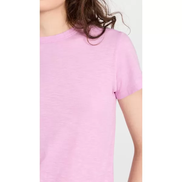 Vince Womens Short Sleeve Relaxed TeePetal Nectar