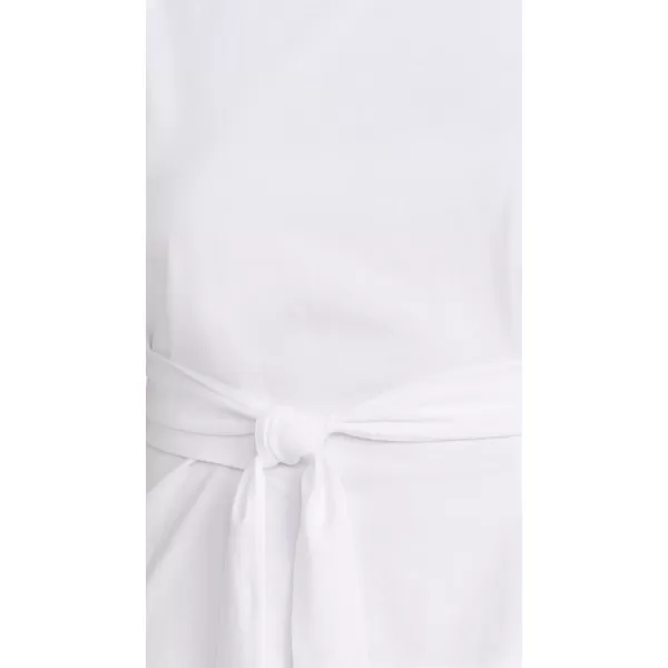 Vince Womens Sleeveless Wrap TopOptic White