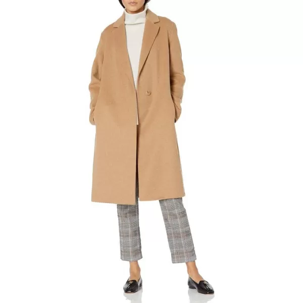 Vince Womens Classic CoatCamel